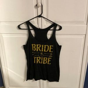 Bride Tribe tank top